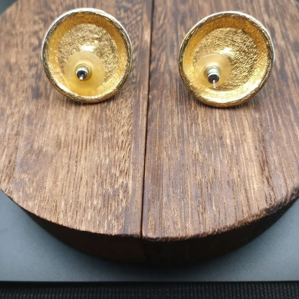 Vintage core 1990 elegant lady earrings E216